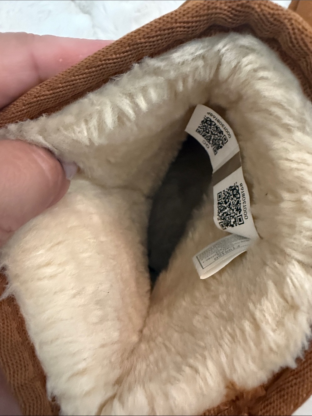 UGG Chestnut Short Suede Shearling Boots - Picture 8 of 9